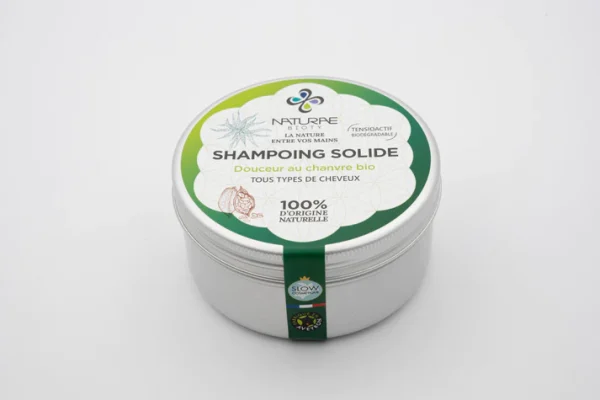 Shampoing solide bio douceur au chanvre bio shampoing solide 100 naturel au chanvre amla cacao et argile sans parfum NATURAE BIOTY