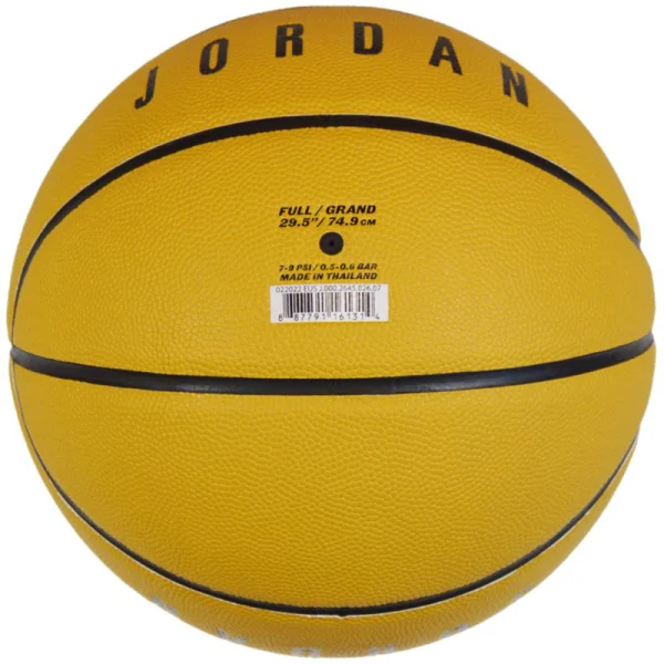 Ballon de basket - Ultimate 8P - Jordan - Jaune - 7 ballon de basket ultimate 8p jordan jaune 2