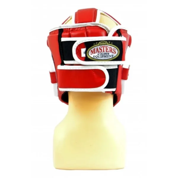 Casque de Boxe - KT-COMFORT (Approuvé Wako) - Masters casque de boxe kt comfort wako approved masters rouge 11