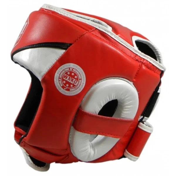 Casque de Boxe - KT-COMFORT (Approuvé Wako) - Masters casque de boxe kt comfort wako approved masters rouge