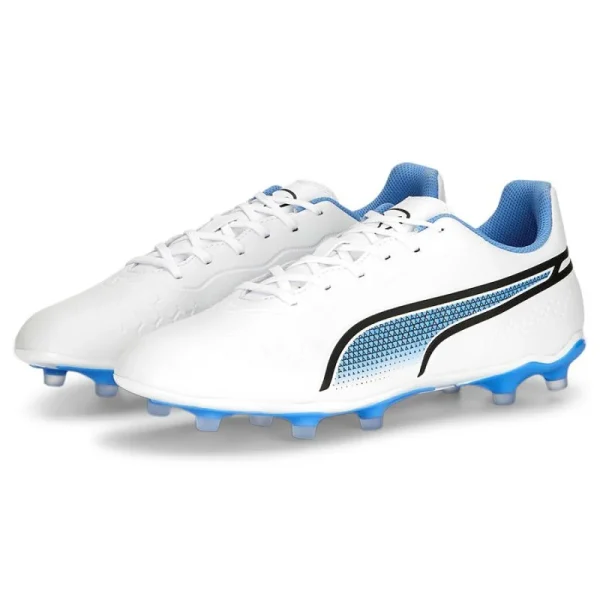 Chaussures de football pour homme - King Match FG/AG - Puma - Blanc chaussures de football pour homme king match fg ag puma blanc 1