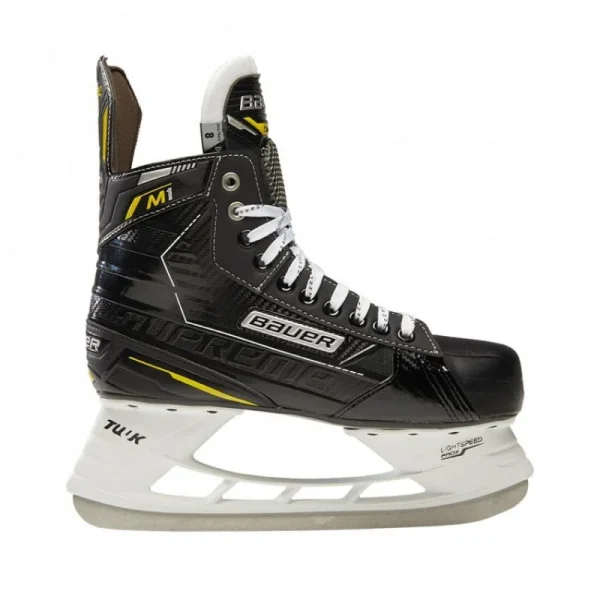Patins Hockey - Supreme M1 Int - Bauer patins de hockey supreme m1 int bauer noir blanc 1