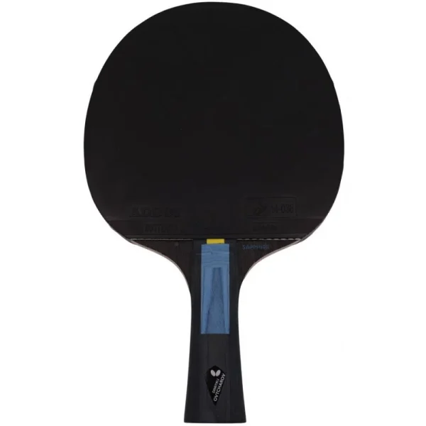 Raquette de Ping Pong - OVTCHAROV Sapphire 85222 - Papillon - Noir/Rouge raquette de ping pong ovtcharov sapphire 85222 papillon noir rouge 1