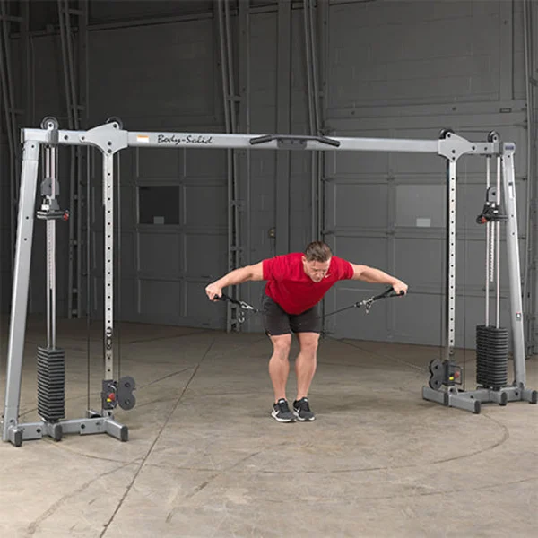 Bodysolid Deluxe Selectorized Crossover 2 x 75Kg - GDCC250 bodysolid deluxe selectorized crossover 2 x 75kg 10