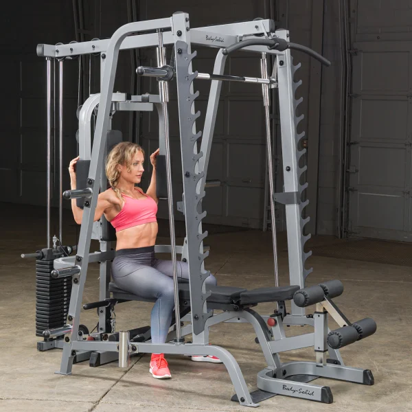 Appareil de musculation multifonction - Série 7 Smith Full Option - Standard 25mm - Body-Solid bodysolid serie 7 smith full option standard 25mm 10