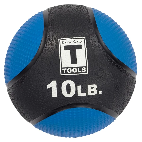 Médecine Ball - Body-Solid m decine ball bodysolid 10 lb bleu 4 4kg 1