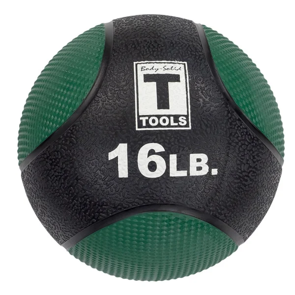Médecine Ball - Body-Solid m decine ball bodysolid 16 lb vert 7 2kg 1