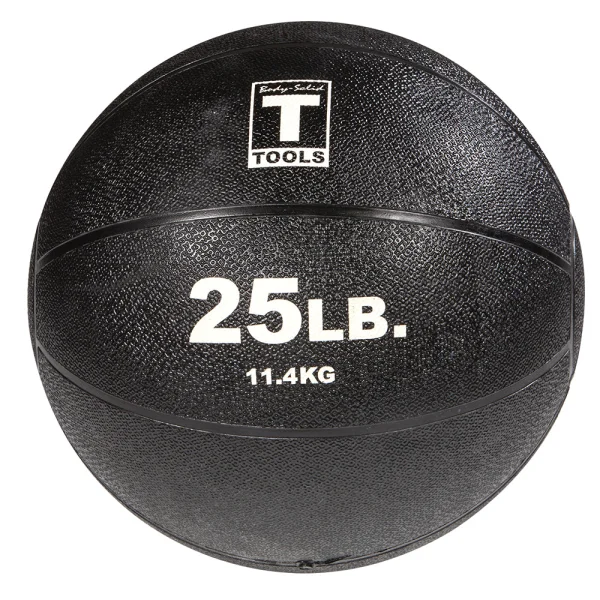 Médecine Ball - Body-Solid m decine ball bodysolid 25 lb noir 11 3kg 1