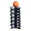 Rack vertical pour 20 haltères - Body-Solid support vertical bodysolid pour 20 halteres 3