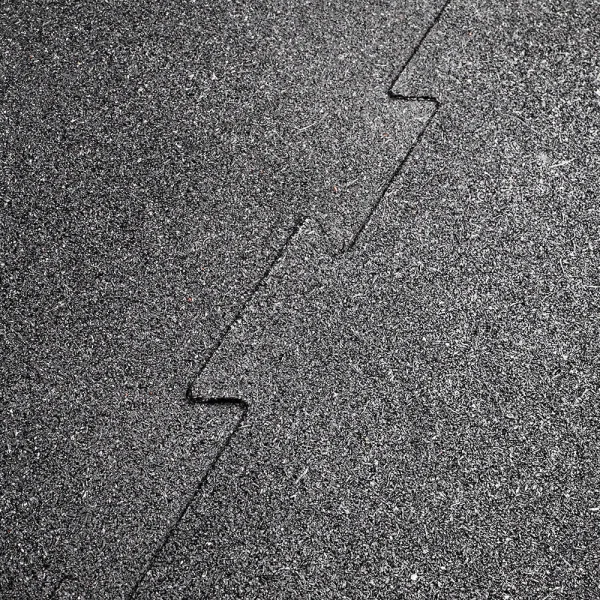 Tapis emboîtables Noir (Lot de 4 50X50Cm) - Body-Solid tapis de verrouillage noir lot de 4 50x50cm 3