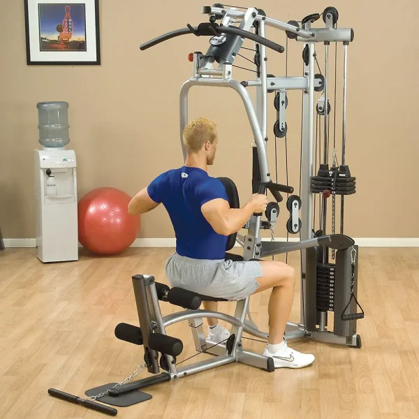 Gym à domicile - Powerline - Pile de poids de 75 kg home gym powerline 75kg weight stack 6
