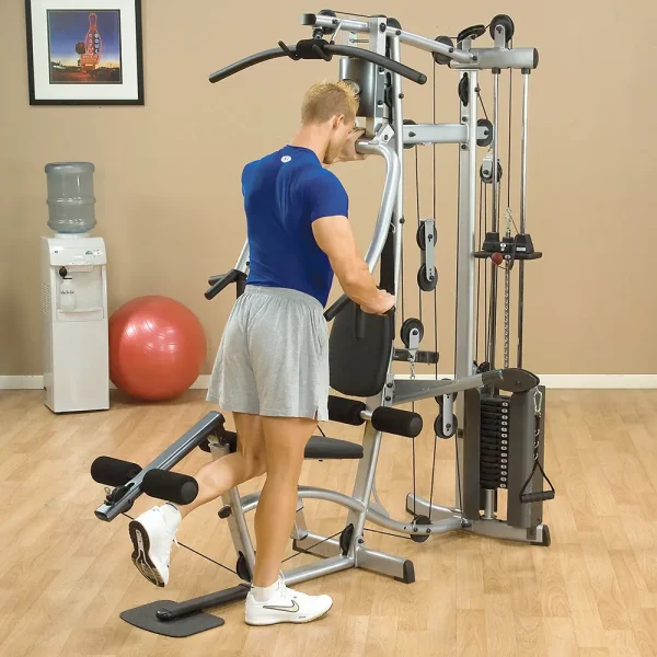Gym à domicile - Powerline - Pile de poids de 75 kg home gym powerline 75kg weight stack 7