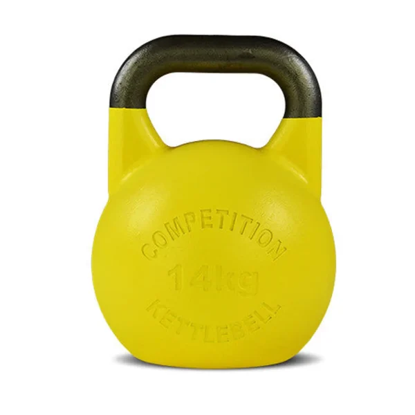 Kettlebell de compétition - Bodytrading kettlebell de competition bodytrading 14kg jaune clair 1