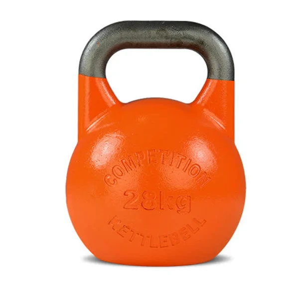 Kettlebell de compétition - Bodytrading kettlebell de competition bodytrading 28kg orange 1