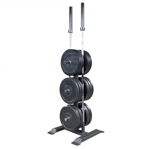 Support pour arbre et barre de musculation Olympic Premium - BodySolid olympic premium weight tree bar holder bodysolid 3