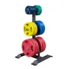 Support pour arbre et barre de musculation Olympic Premium - BodySolid olympic premium weight tree bar holder bodysolid 4