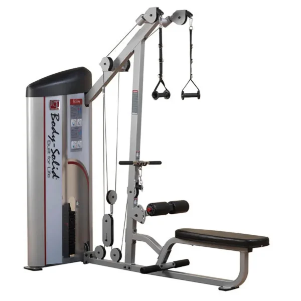 Série II Lat Pulldown & Seated Row - Proclubline series ii lat pulldown seated row proclubline 75kg weight stack 1