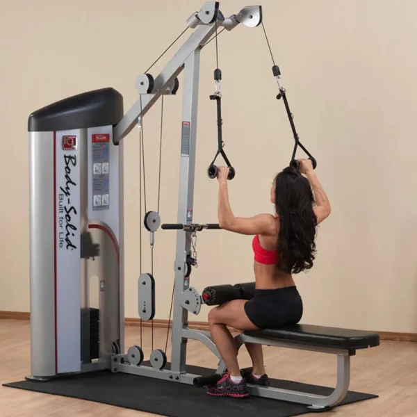 Série II Lat Pulldown & Seated Row - Proclubline series ii lat pulldown seated row proclubline 75kg weight stack 3