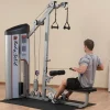 Série II Lat Pulldown & Seated Row - Proclubline series ii lat pulldown seated row proclubline 75kg weight stack 4