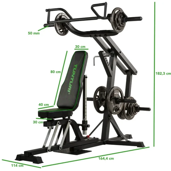 Banc de musculation Tunturi WT80 -17TSWT8000 weight bench tunturi wt80 weight bench 17TSWT8000 3