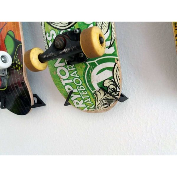 Support mural pour skateboard Meollo Noir - Sport in place